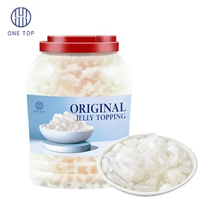 ONE TOP Original Bubble Tea Ingrédients Noix de Coco Gelée Topping 3.8kg en bouteille - Product Image 1