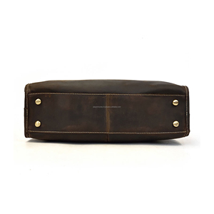 Sacoche vintage en cuir pleine fleur, sacoche d'affaires personnalisée pour ordinateur portable, sac messager, fournisseur en gros d'usine sous marque privée - Product Image 2