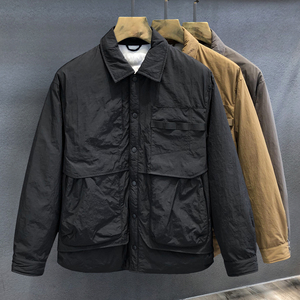 Veste longue et fine pour homme de haute qualité, imperméable, style tendance, logo personnalisé, prix de gros, tailles sur mesure, brillante - Product Image 4
