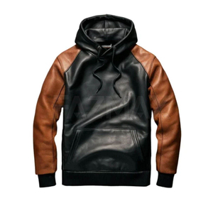 Premium Men's Polyester Windproof Oversized Winter Hoodie <b>Jacket</b> Hooded Streetwear Casual Outerwear Front Logo Custom OEM ODM - Product Image 1