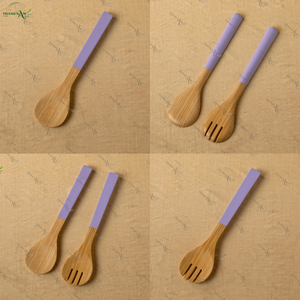 Adopte una cena ecológica con el encanto atemporal de las Cucharas de bambú hechas a mano - Product Image 6