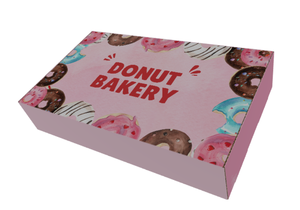 Caja de donas personalizada de moda TH para panaderías con presentación de postres personalizada - Product Image 6