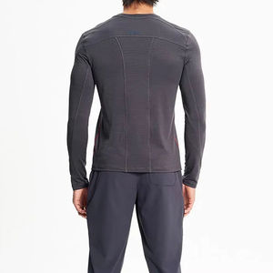 Chemises de travail de haute qualité pour hommes, sous-vêtements médicaux à manches longues, chemise de travail sans couture à manches longues pour infirmiers - Product Image 3