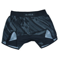 Shorts hybrides à double couche, shorts 2 en 1 pour le combat, MMA, BJJ, grappling, logos personnalisés, tissu microstretch, kimono de jiu-jitsu