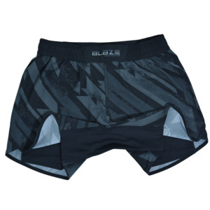 Pantalones Cortos Híbridos de Doble Capa 2 en 1 para Lucha, MMA, BJJ, Grappling, Logotipos Personalizados, Tela Microelástica, Kimono de Jiu-Jitsu - Product Image 5