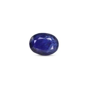 Loose 4.75 Carat Royal Blue Emerald Cut Sapphire Gemstone for Fine Jewelry - Product Image 1
