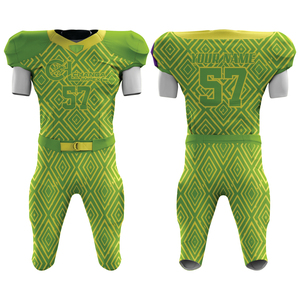 Jersey de Fútbol Americano Sublimado Profesional con Identidad de Equipo Personalizada - Product Image 3