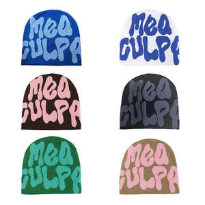 Nuevo Estilo Seis Tendencias Deportivas Gorros Cómodos de Lana Mezclada Estilo Urbano para Invierno Venta al por Mayor Más Vendidos para Uso Diario al Aire Libre - Product Image 6