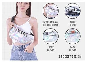 Sac banane Lulu en cuir véritable couleur unie, à faible MOQ, très populaire, pour le shopping, l'entraînement et les voyages, avec sangle réglable RABUSH - Product Image 2