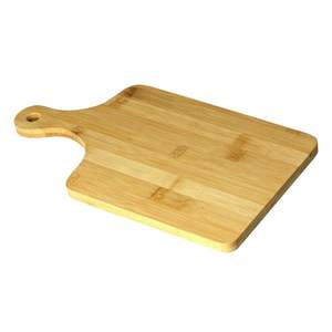 Planche à découper en gros pour cuisine, épaisse, grande, vierge, ronde, personnalisable, en bois de koa, noyer noir, acacia ou bambou, avec poignée - Product Image 5
