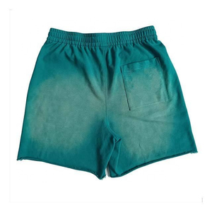Shorts Homme Personnalisés Effet Délavé Acide – Short en Toile Épaisse Style Vintage Délavé Acide Streetwear Jogging Effet Usé Séchage Rapide - Product Image 2