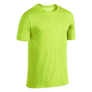 T-shirt col rond respirant et à séchage rapide pour homme, coupe classique, 100 % coton épais, avec logo personnalisé sur le devant, pour fabricants de vêtements - Product Image 5