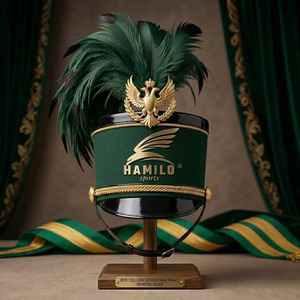 Chapeaux Shako Napoléonien Français en Tissu 100% Laine, Ajustables, pour l'Extérieur, avec Logo Imprimé, Vente en Gros - Product Image 2