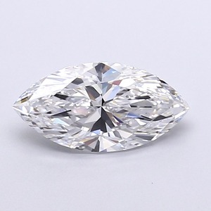 Diamant de laboratoire exclusif de forme marquise, 2,02 carats, couleur D, clarté VS1, très bonne finition, pierre non montée pour la fabrication de bijoux. - Product Image 2
