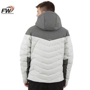 Chaqueta Bomber Casual Reversible Personalizada 2025 al por Mayor, 280gsm, con Cremallera, Estilo de Moda, Impermeable, Cortavientos, de Invierno, con Acolchado de Piel de Vaca - Product Image 3