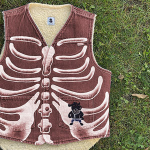 Customized Autumn Winter Polar <b>Men</b>’s Vest Utility Fleece Lined Workwear Plus Size Thick <b>Warm</b> Vest <b>Jacket</b> for <b>Men</b> - Product Image 2
