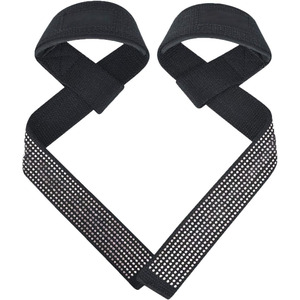 Reinforced Neoprene Non-Slip Adjustable Wrist Straps for Gym Strength <b>Training</b> <b>Weight</b> Lifting Workout Accessories - Product Image 5