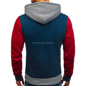 Sweat à capuche personnalisé brodé pour homme, coupe régulière, en polaire, pour l'hiver, pull sport décontracté, survêtement, couleurs personnalisables – Collection 2026 - Product Image 3
