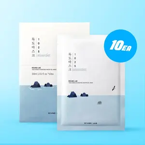 Round LAB 1025 Dokdo Hydrating Water Gel Mask Sheet 10ea Mascarillas faciales de alta calidad - Product Image 1
