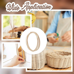 Noyau de rotin rond de petite taille prêt en stock pour paille séchée naturelle pour diffuseur de roseau bâtons diffuseur de parfum de canne à peler - Product Image 6