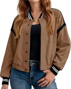 Chaqueta Bomber Blanca Personalizada para Mujer, Precio al por Mayor, Zeta Phi Beta, Larga, Cierre de Cremallera, Largo Regular, Poliéster - Product Image 3