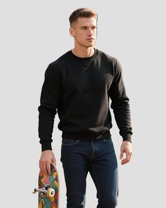 Vente en gros de sweat-shirts oversize unis et de haute qualité pour hommes, nouvelle conception respirante, sweat-shirts pour hommes 2024 - Product Image 6