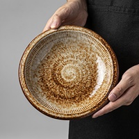 Assiettes de table en porcelaine, coupelles et assiettes creuses pour restaurant, vaisselle en céramique, vente en gros, compatible lave-vaisselle professionnel
