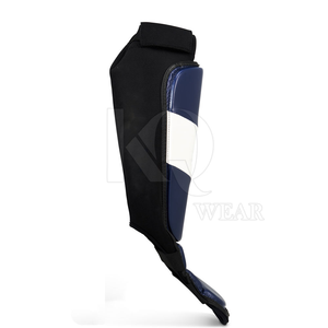 Stylish Leather Shin <b>Pads</b> Professional Protection Adjustable Lightweight Design Perfect for Football Training Sports <b>Practice</b> - Product Image 6
