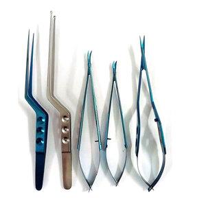 Tijeras Kamiyama, Pinzas para Microtejido, Pinzas para Sujetar Tumores, Instrumento Quirúrgico de Neurocirugía, Pinzas de Precisión para Microcirugía de Tejido - Product Image 5