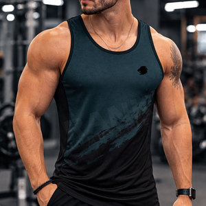 Chaleco Deportivo para Hombre Talla Grande, Transpirable, para Gimnasio, Camiseta sin Mangas, Proveedor OEM Personalizado al por Mayor - Product Image 4
