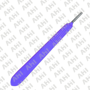 Manche de scalpel chirurgical personnalisé OEM en acier inoxydable réutilisable pour usage hospitalier avec lame de sécurité - Product Image 4