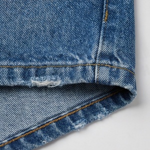 Premium Womens Denim Shorts Mid Waist Straight Breathable Casual Summer Fashion Streetwear Customized Color <b>Unique</b> Designs - Product Image 6