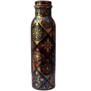 BEST Selling Product Copper <b>Leak</b> <b>Proof</b> <b>Bottle</b> Copper <b>Water</b> <b>Bottle</b> Customized Printed Health Pure Copper <b>Water</b> <b>Bottle</b> Joint Free - Product Image 1