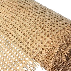 Natural Rattan <b>Cane</b> Webbing Roll Open Weave Hexagonal Pattern for <b>Chair</b> Repair Furniture Cabinet Door Decorative Panel - Product Image 3