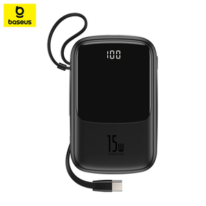 Baseus Q Electricity Usato Garantito 95% Nuovo Power Bank Ricarica Rapida con Doppia Uscita USB per Viaggi, Esterni e Emergenze - Product Image 1