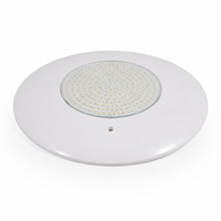 Lumière LED pour piscine ultra-plat 8 mm, 35 W, DC12V, IP68, étanche, RGBW, contrôle DMX512 avec fonction mémoire