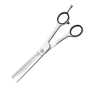 Tijeras de Entresacar Cabello con 32 Dientes, Punta de Cuchilla Afilada de Acero Inoxidable, Tijeras Profesionales para Barbería y Salón con Borde de Cuchilla - Product Image 3