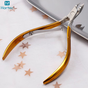 Cortacutículas Profesional de Acero Inoxidable con Recubrimiento Dorado Pulido a Espejo, Herramienta de Alta Precisión para Salón de Belleza - Product Image 3