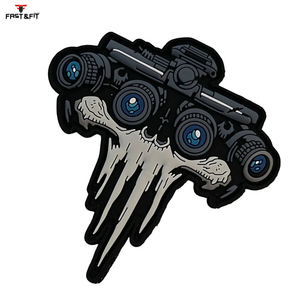 Parches de PVC Adhesivos con Borde Merrow y Logotipo Personalizado de Alta Calidad, Nuevo Estilo 3D Disponible en Todos los Tamaños y Diseños para Uso en Gorras - Product Image 2