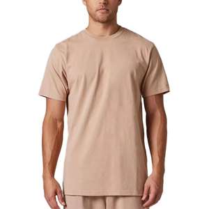 Camiseta de Manga Corta para Hombre, 100% Algodón, Corte Holgado, Estampada, Transpirable, de Secado Rápido, Cómoda, Cuello Redondo, Logotipo Personalizado OEM - Product Image 3