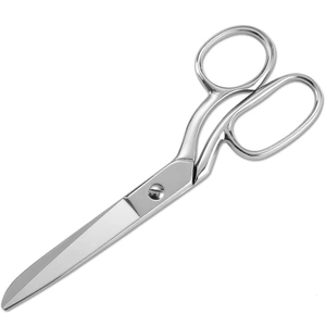 Ciseaux de tailleur sur mesure en acier inoxydable pour la coupe de tissus et le travail du fil, pour la couture domestique - Product Image 2