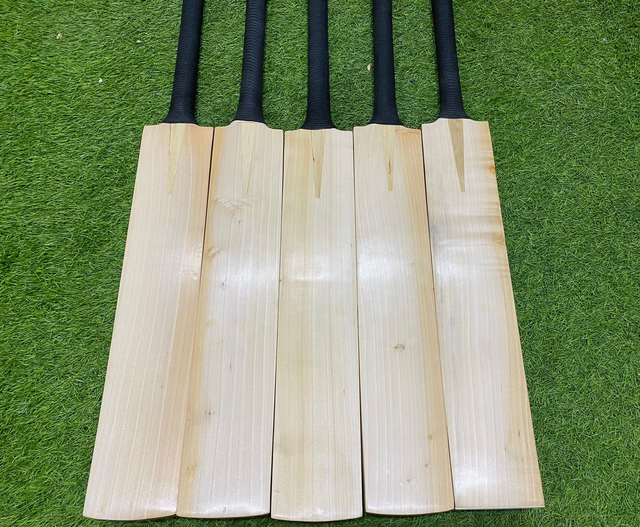Plain English Willow Short Handle Cricket Bat Black Grip Lightweight Professional Match Bat Premium Handmade Cricket Equipment