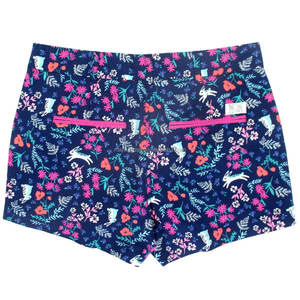 Short imprimé en coton pour femme avec ceinture élastique confortable Short respirant - Product Image 2