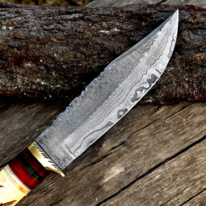 Cuchillo Bowie de Caza de Grado Industrial Galway Grove, para Deportes al Aire Libre, Hecho a Mano, de Acero Inoxidable con Borde Dentado |   Decoración Grabada - Product Image 4