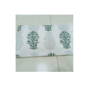 Tela de Algodón Estampada con Estilo de Impresión en Bloque para Confección de Prendas y Uso Textil del Hogar - Product Image 1