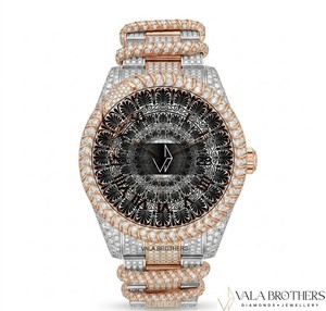 Montre de sport Rolax Datejustt avec cristaux de diamant, 31 mm, affichage analogique, chiffres romains, montre de luxe pour femmes, mode antique, alliage d'acier inoxydable - Product Image 2