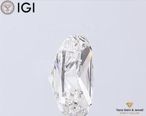 จี้เพชร VS2 ความใส E สี ทรงคุชชั่น น้ำหนัก 2.50 กะรัต ได้รับการรับรองจาก IGI เพชร CVD ผลิตในห้องปฏิบัติการ สำหรับเครื่องประดับสั่งทำ - Product Image 4