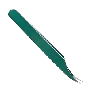 Pinzas Profesionales para Pestañas, Acero con Alto Contenido de Carbono, Ligeras, Precisión, Antimagnéticas, para Uso en Salón y en Casa, Herramienta para Extensión de Pestañas Postizas - Product Image 6