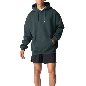 Sweat à capuche en molleton personnalisé pour homme, coupe décontractée, style streetwear, haut à capuche décontracté, vente en gros, fabricant OEM ODM - Product Image 4