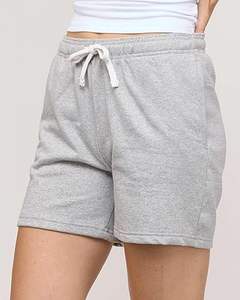 Shorts casuales para mujer, 100% algodón, pantalones cortos deportivos de felpa para entrenamiento y correr, precio económico, shorts de gimnasio para mujer - Product Image 2